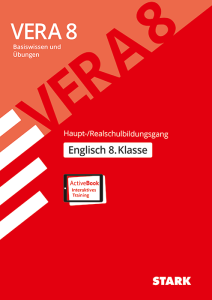 VERA 8 Haupt-/Realschulbildungsgang - Englisch