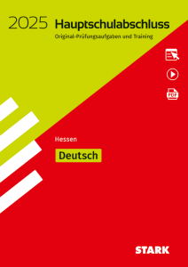 Original-Prüfungen und Training Hauptschulabschluss 2025 - Deutsch - Hessen