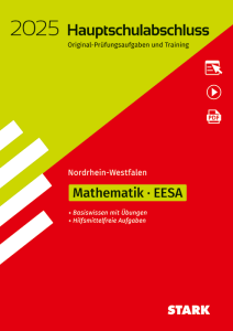 Original-Prüfungen und Training - Hauptschulabschluss / EESA 2025 - Mathematik - NRW