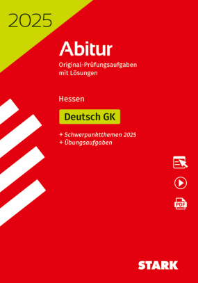 Abiturprüfung Hessen 2025 - Deutsch GK