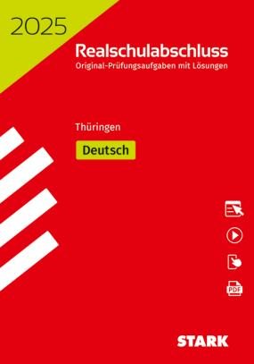 Original-Prüfungen Realschulabschluss 2025 - Deutsch - Thüringen