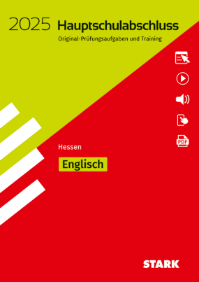Original-Prüfungen und Training Hauptschulabschluss 2025 - Englisch - Hessen