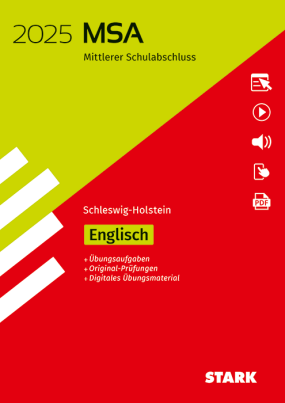 Original-Prüfungen und Training MSA 2025 - Englisch - Schleswig-Holstein