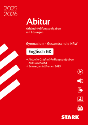 Abiturprüfung NRW 2025/26 - Englisch GK