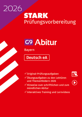 Abiturprüfung Bayern 2026 - Deutsch eA