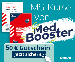 STARK Rabatt für TMS Vorbereitungskurse von MedBooster